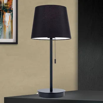 Lampička Orion Stolní lampa Ludwig s portem USB černá - délka napájecího kabelu 150 cm 1 x 40 W - Doprava zdarma