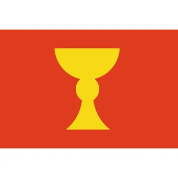 Vlajka Husitská vlajka - 60 x 90 cm - tunel, karabina