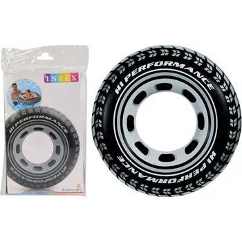 Kolo plovací 91cm nafukovací, design pneumatika - AKCE