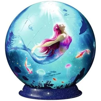Puzzle RAVENSBURGER 3D Puzzleball Mořská panna 72 dílků