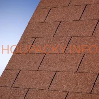 Příslušenství pro zahradní stavbu Střešní krytina šindel STANDARD 3m² červený