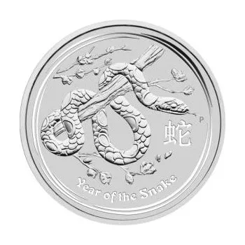 Sběratelství 2 unce stříbrná mince Austrálie Lunar II had 2013