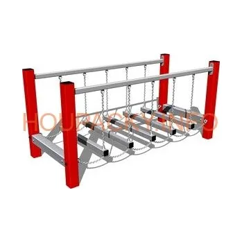 Hra na zahradu Řetězová lávka RL102KR - červená (v.p. 1 m)