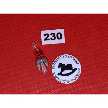 HandMade by VeJa Přívěšek - andílek pro štěstí/ radost č.230
