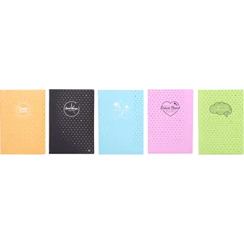 Sešit Elisa Sešit A4 linkovaný 40l tečky