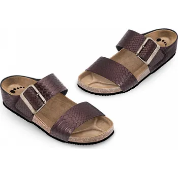 Dámská zdravotní obuv Obuv zdravotní FORcare 303050 hnědá hadí vzor Velikost: 41