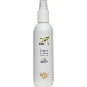 Masážní přípravek Fin Aloe Vera gel "spray první pomoci", 200 ml (na spálenou, poštípanou nebo popraskanou kůži)