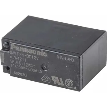 Stykač Výkonové relé SPDT Montáž na PCB Panasonic JW1FSN 12V DC