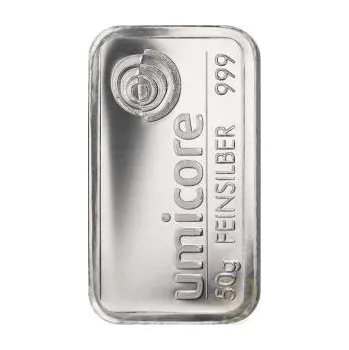 50 gramů stříbrný slitek