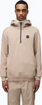 Pánská mikina Napapijri B-Badge Half Zip Hooded beige rocky