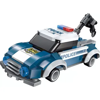 ostatní stavebnice Qman The Raging Warrior 1407-3 Auto s navijákem Flash