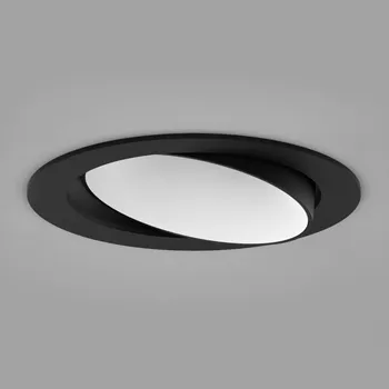 Lampička Molto Luce Dark Night bodové 2700K černá/bílá matná černá, bílá 1 x 9 W LED - Doprava zdarma