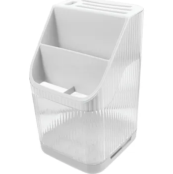 Organizace kuchyně Verk 07203 organizér na příbory s odkapávačem bílý