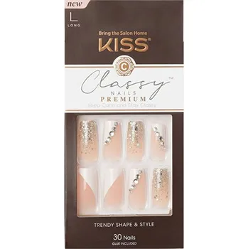 Kiss My Face Classy Nails Premium Gorgeous - Gelové nehty ( 30 ks )