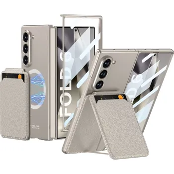 GKK 84614 GKK 2IN1 Ochranný kryt s MagSafe a pouzdrem na karty Samsung Galaxy Z Fold6 5G TITANIUM GREY