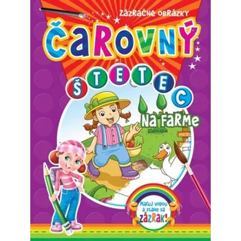 Cizojazyčná kniha Čarovný štetec - Na farme