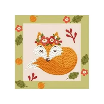 Set školních potřeb Diamond Dotz Quick - Forest Fox