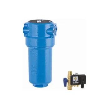 Kompresor Filtr vzduchu AAF 0186 (G 1") , Filtrační vložka ne, Odpouštění kondenzátu TD 16 M (automat časový 230V), Indikátor ne