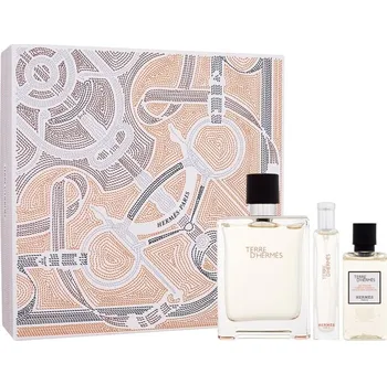 Pánský parfém Hermes Terre d´Hermes Dárková sada EDT 100 ml, miniaturka EDT 15 ml a sprchový gel 40 ml