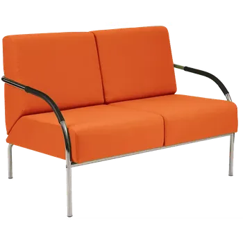 Sedací souprava SPA 2 chrom, látka BONDAI BN19 (3012) - látka oranžová
