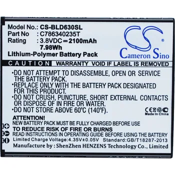 Příslušenství pro notebook Baterie Cameron Sino CS-BLD630SL pro BLU D630L - neoriginální