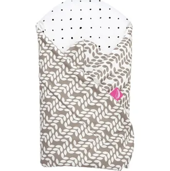 Zavinovačka MOTHERHOOD Zavinovačka s kokosovou podšívkou béžová Classics new 75x75cm 32x57x5 bílá