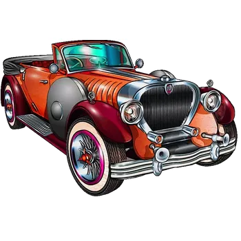 Nášivka Nažehlovačka dětská AUTÍČKO I (digitální nažehlovačka s dětským obrázkem)