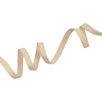 Výtvárné potřeby Pruženka hladká pletená šíře 7 mm - různé barvy Barva: 101 béžová