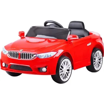 Dětské elektrovozidlo Jokomisiada elektrické autíčko BETA s dálkovým ovládáním PA0185 červená