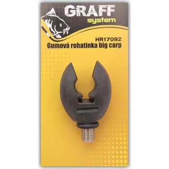 Návnadová surovina Graffishing Gumová rohatinka Big Carp Varianta: Černá