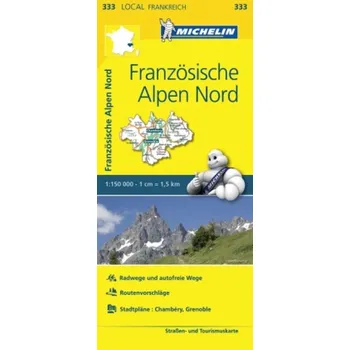 Michelin Karte Französische Alpen Nord