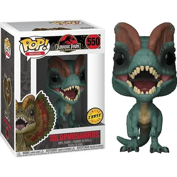 Figurka Funko POP! 550 Movies: Jurassic Park 25th Anniversary - Dilophosaurus Limited Chase Edition + OCHRANNÝ OBAL