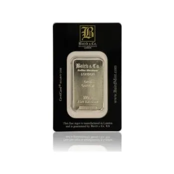 1/4 unce rhodiový slitek