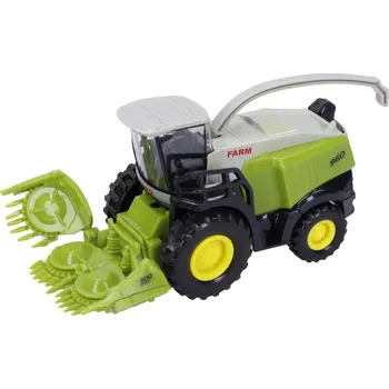 autíčko Kovový kombajn 13 cm – dětské zemědělské vozidlo