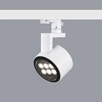 Lampička ERCO Parscan 230V Casambi 12W flood 930 bílá - hlava reflektoru - Ø 11,4 cm, výška 7,5 cm bílá (RAL 9002) LED celkem 12 W - Doprava zdarma