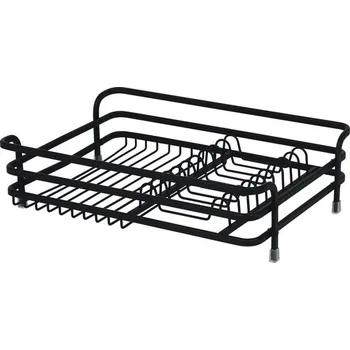 Organizace kuchyně Odkapávací podložka na nádobí černá