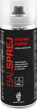 Barva ve spreji BALSPREJ vrchní univerzální akrylová barva ve spreji 400 ml