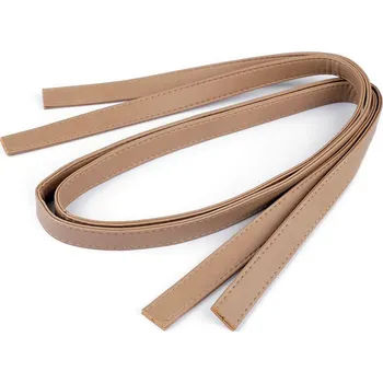 Ucha na tašky prošitá - polotovar Varianta: 1 béžová, Balení: 2 ks