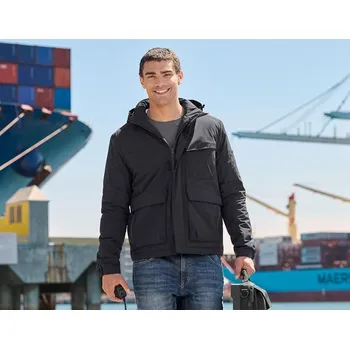 Zimní bunda e.s.trail pure velikost L černá Strauss Pracovní oblečení