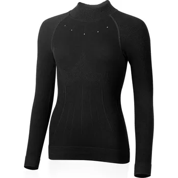 Dámský svetr WILMA dámské merino triko - Černá 9090 / L/XL / Černá