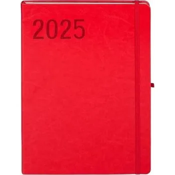 Diář Kalendarz 2025 A4 Formalizm TDW czerwony