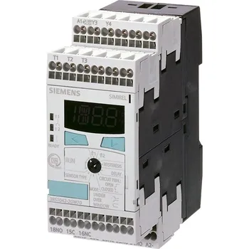 Termostat SIEMENS Relé pro monitorování teploty PT100/1000, KTY83/84, NTC, digitální 50 - 500 °C 3RS1040-2GW50