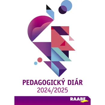 Diář RAABE Pedagogický diár 120 mm x 169 mm týdenní 2024/2025 [SK]