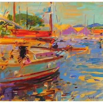 Plakát Plakát, Obraz - On Deck, Saint-Tropez, Graham, Peter