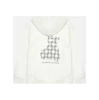 Dámská mikina Guess Mikina J4BQ29 KCHX0 Bílá Relaxed Fit 8Y