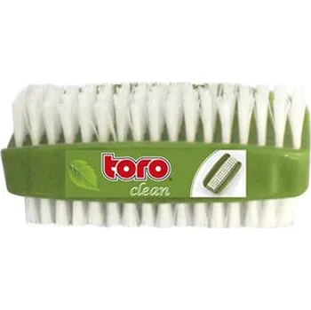 Kartáč na nádobí Kartáček oboustranný 9cm TORO zeleno-bílý