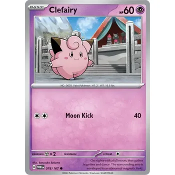 Karetní hra Clefairy 078/167 - Twilight Masquerade Typ karty: Reverse Holo