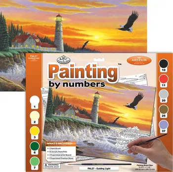 Malování podle čísel 30x40 cm - Svítící maják