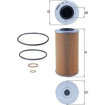Hydraulický filtr Hydraulický filtr, automatická převodovka, , 0002701198, 0002701698, 0002702398, 3095859, 42544766, 5001855259, 81331186004, 81339016046, A0002701198, A0002701698, A0002702398, KNECHT, HX 131D