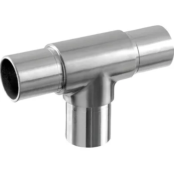 T-spojka T-spojka, trubka O33,7 x 2 mm, nerez. ocel 304, kartáčovaná